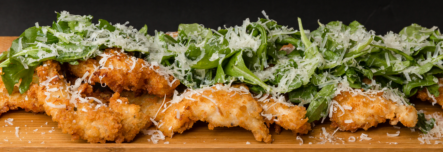 Panko Chicken Breast With Arugula And Provolne / OvenBaked Chicken